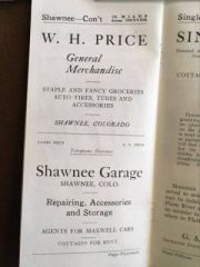 W.H. Price General Merchandise, Shawnee Garage