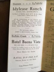 Idylease Ranch, Hotel Buena Vista